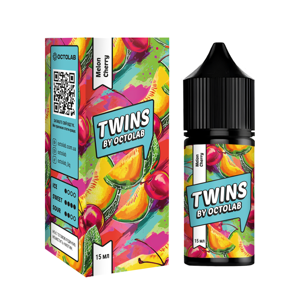 Набір Twins Melon Cherry 30мл - Twins 30ml