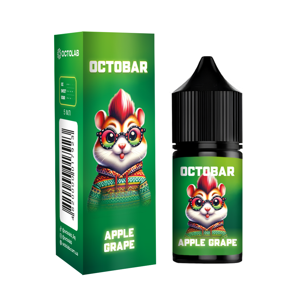 Ароматизатор Octobar Apple Grape (Яблуко Виноград) 10 - Octobar 10ml