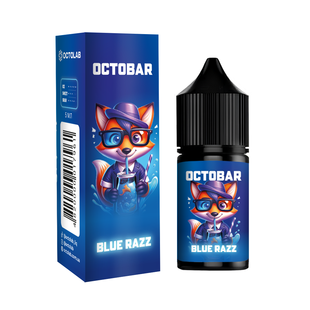 Ароматизатор Octobar Blue Razz (Блакитна Малина) 10ml - Octobar 10ml