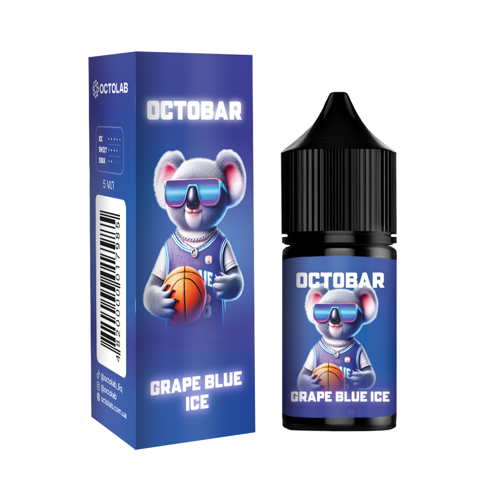 Ароматизатор Octobar Grape Blue Ice (Виноград Лід) 10ml - Octobar 10ml