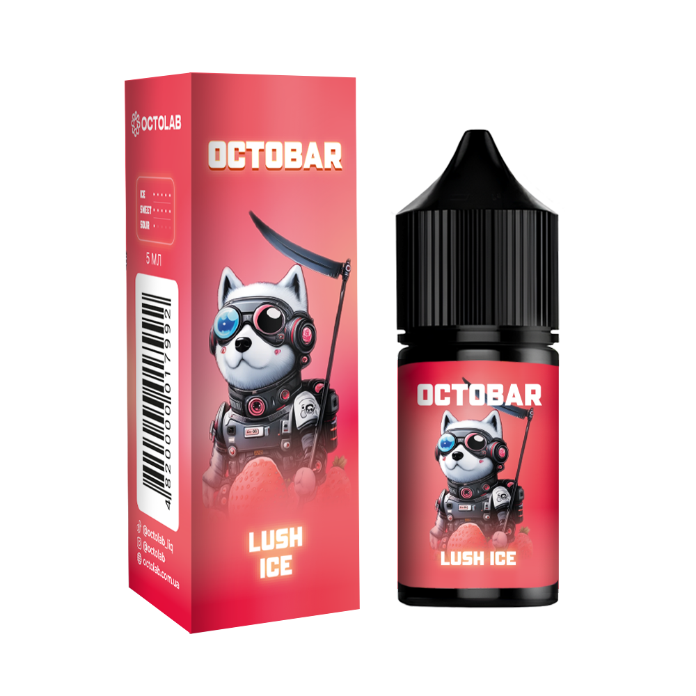 Ароматизатор Octobar Lush Ice (Кавун Лід) 10ml - Octobar 10ml