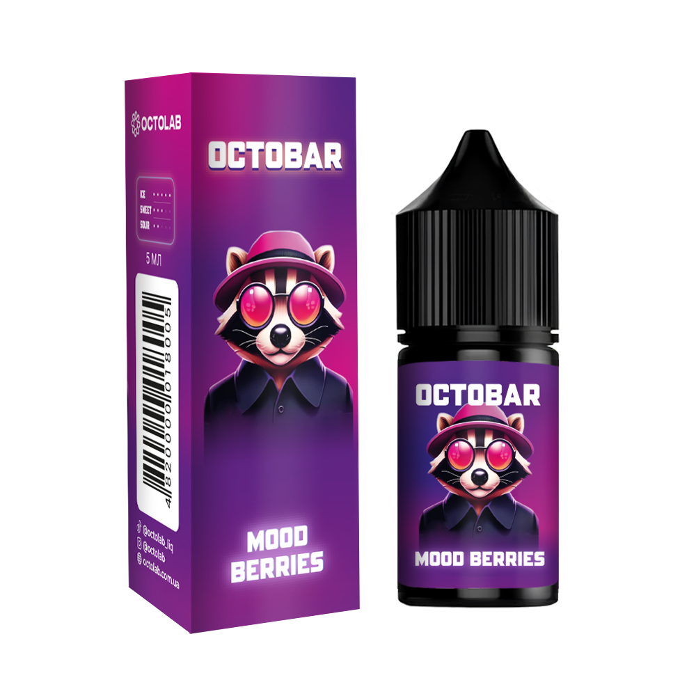 Ароматизатор Octobar Mood Berries (Ягоди) 10ml - Octobar 10ml