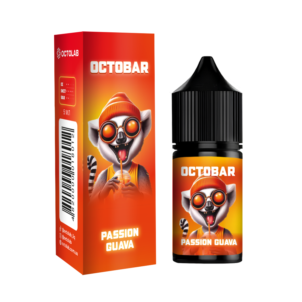 Ароматизатор Octobar Passion Guava (Маракуя Гуава) 10ml - Octobar 10ml