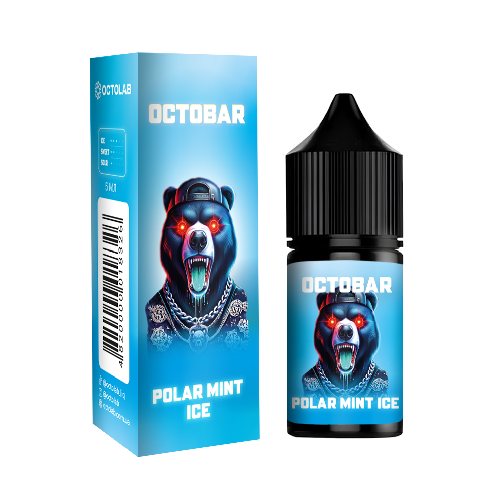 Ароматизатор Octobar Polar Mint (М'ята) 10ml - Octobar 10ml
