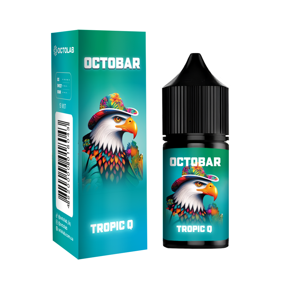 Ароматизатор Octobar Tropic Q (Тропічні Фрукти) 10ml - Octobar 10ml