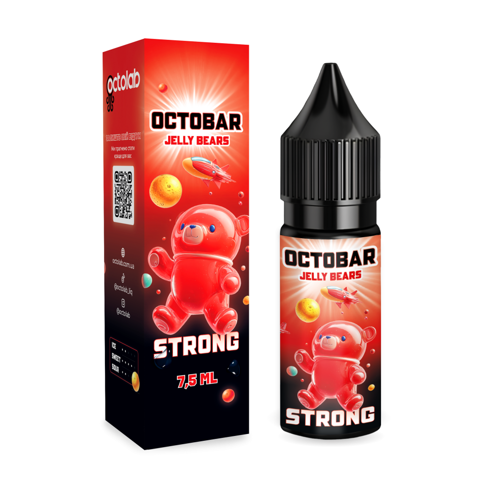 Ароматизатор Octobar Strong Jelly Bears (Желейні Ведмедики) 10ml - Octobar Strong 10ml