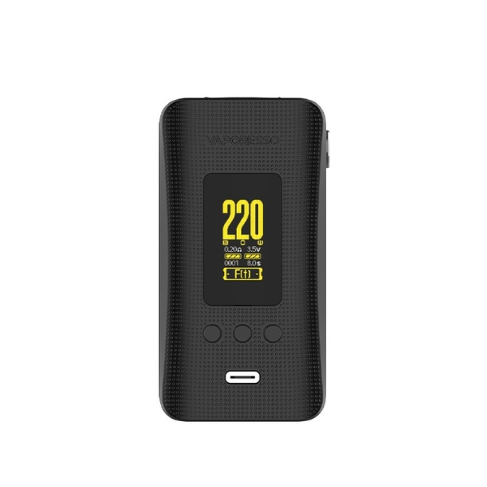 Vaporesso Gen 200 Black Box Mod (Чорний) - Vaporesso Gen 200