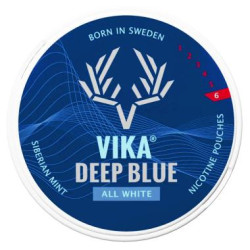 Паучі міцності Vika Deep Blue (Солодка М'ята) - Паучі смакопередача М'ятні