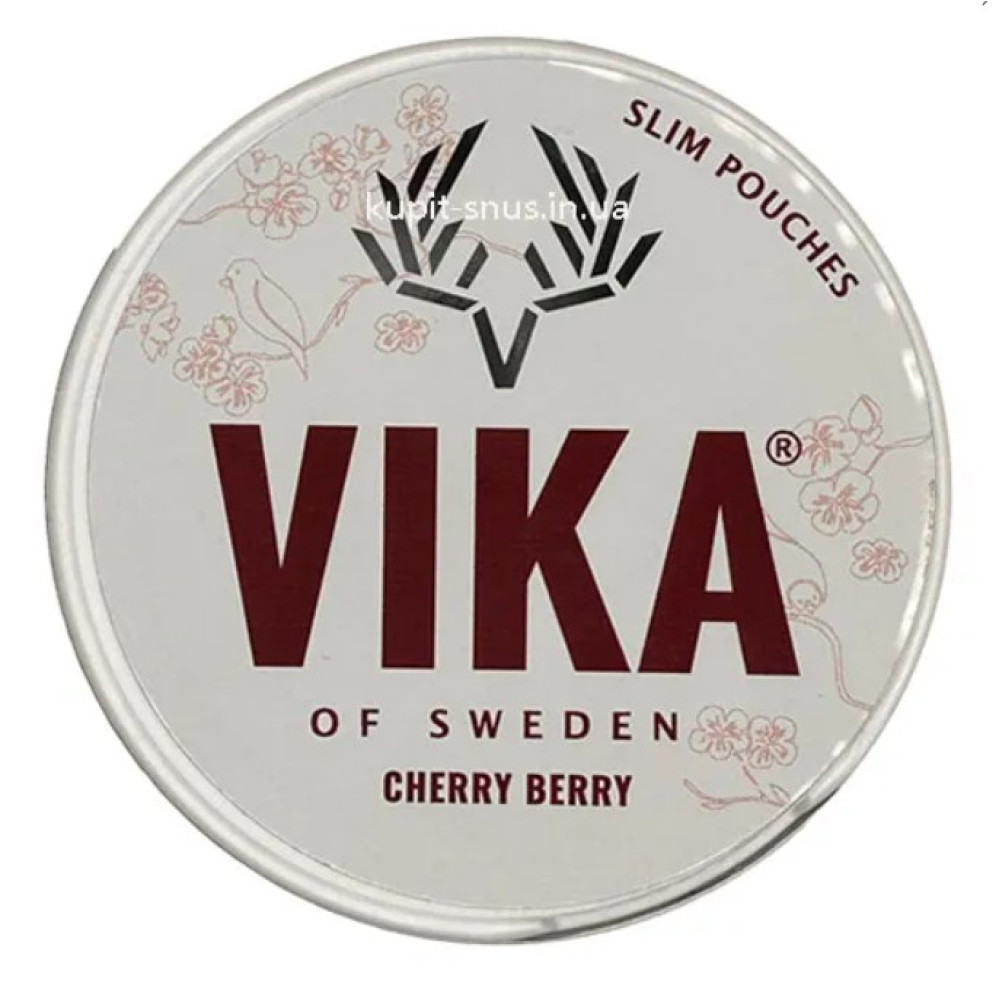 Паучі міцності Vika Slim Cherry Berry (Вишня Ягоди) - Паучі міцності Vika Slim