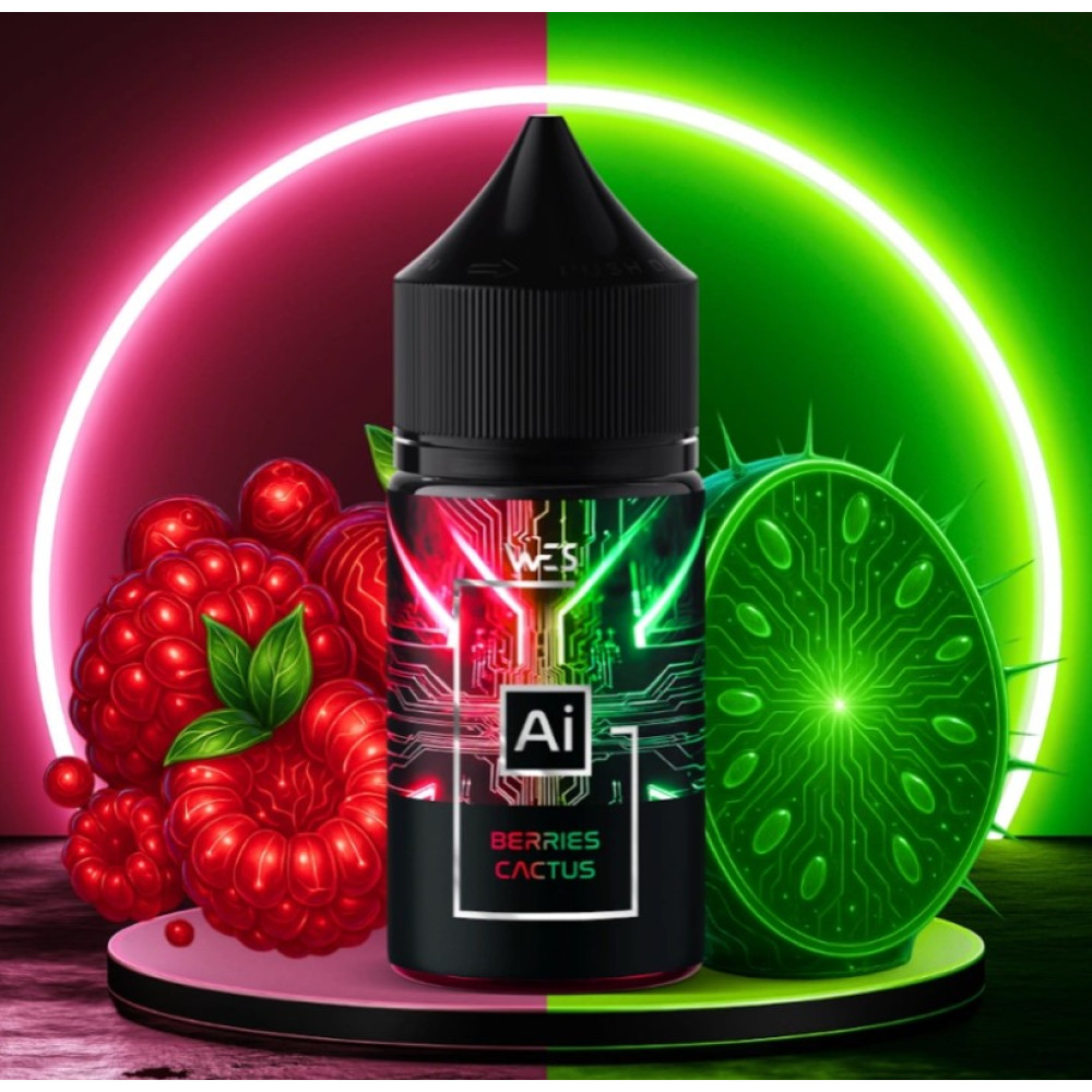 Ароматизатор Wes AI Berries Cactus 30ml - Wes AI 30мл