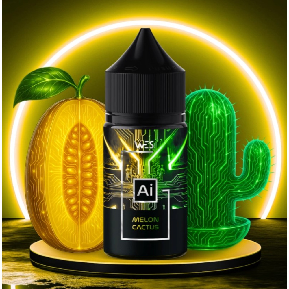 Ароматизатор Wes AI Melon Cactus 30ml - Wes AI 30мл