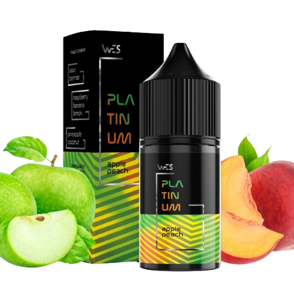 Ароматизатор Wes Platinum Apple Peach (Яблуко Персик) 10ml - Wes 30ml