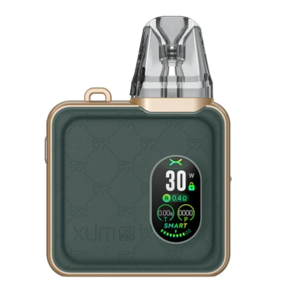 Oxva Xlim SQ Pro Green Leather Pod (Зелена Шкіра) - Oxva Xlim Sq Pro