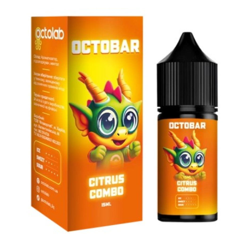 Ароматизатор Octobar NFT Citrus Combo (Цитрус Кобмо) 30ml - Octobar NFT 30ml