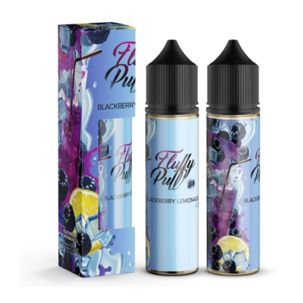 Ароматизатор органічний Fluffy Puff 60ml Blackberry Lemonade Ice (Ожиновий Лимонад Холод) - Fluffy Puff 60ml