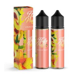 Ароматизатор органічний Fluffy Puff 60ml Crunchy Peach Ice (Хрусткий Персик Холод) - Набори для самозамісу органічні смакопередача Холодні