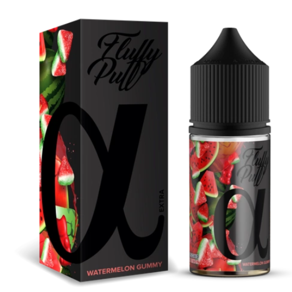 Ароматизатор Fluffy Puff Alpha Watermelon Gummy (Кавуневі Желейки) 30ml - Fluffy Puff Alpha 30ml