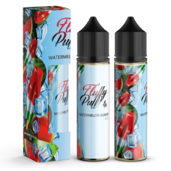 Ароматизатор органічний Fluffy Puff 60ml Watermelon Sugar Ice (Цукровий Кавун Холод) - Набори для самозамісу органічні смакопередача Холодні