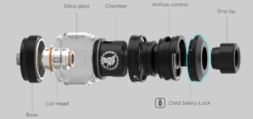 Geekvape Z Subohm SE Tank Black (Чорний)