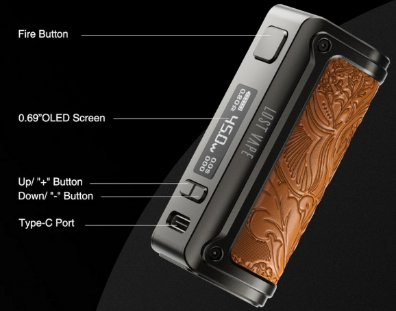 Lost Vape Thelema 45W Space Grey Mod (Космічно Сірий)